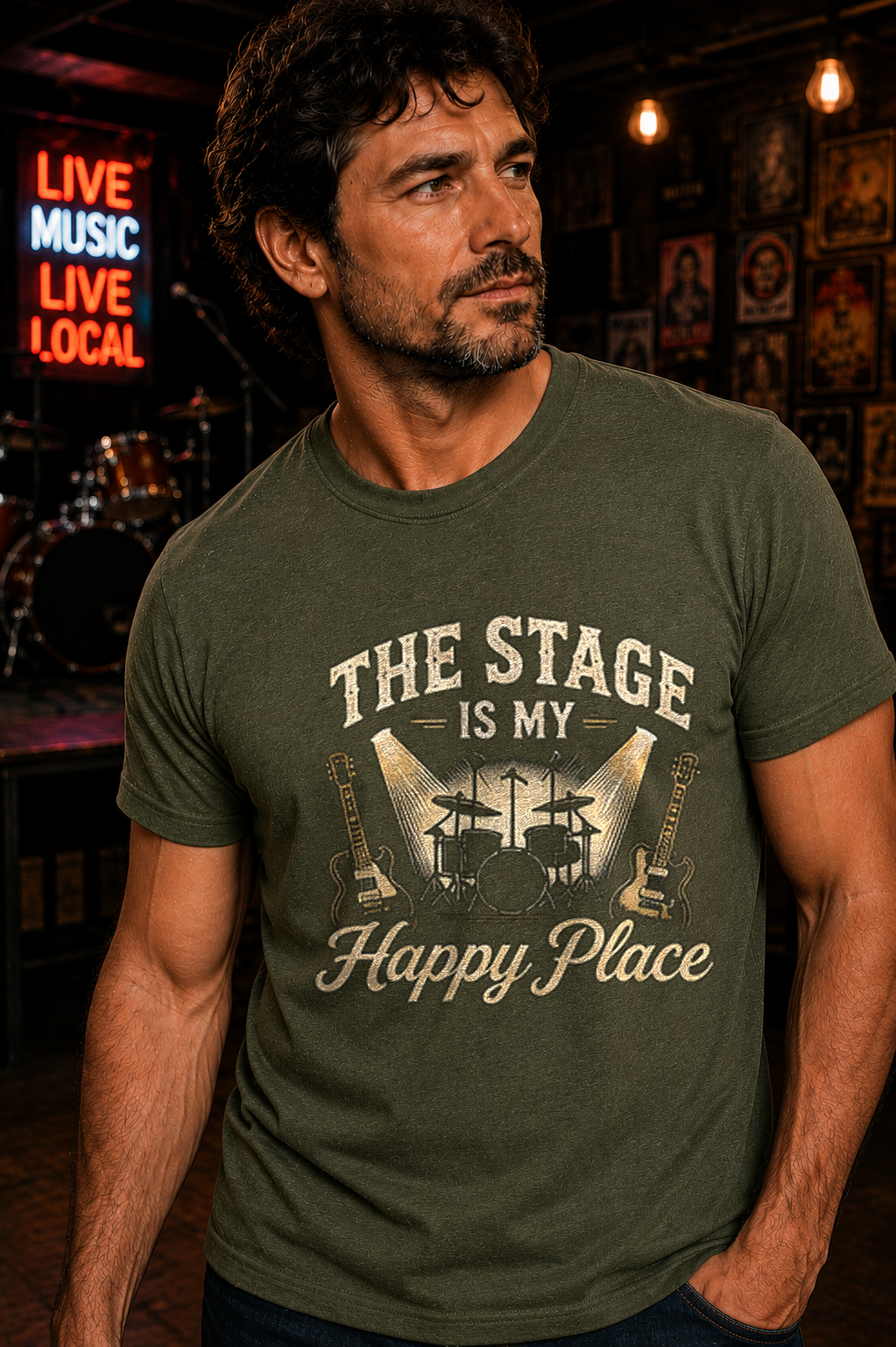 The Stage Is My Happy Place T-Shirt