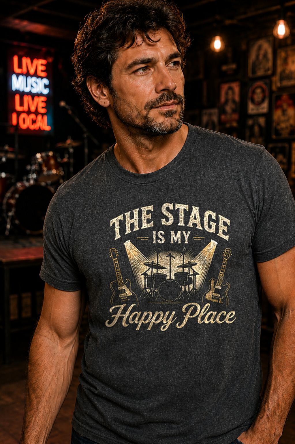 The Stage Is My Happy Place T-Shirt