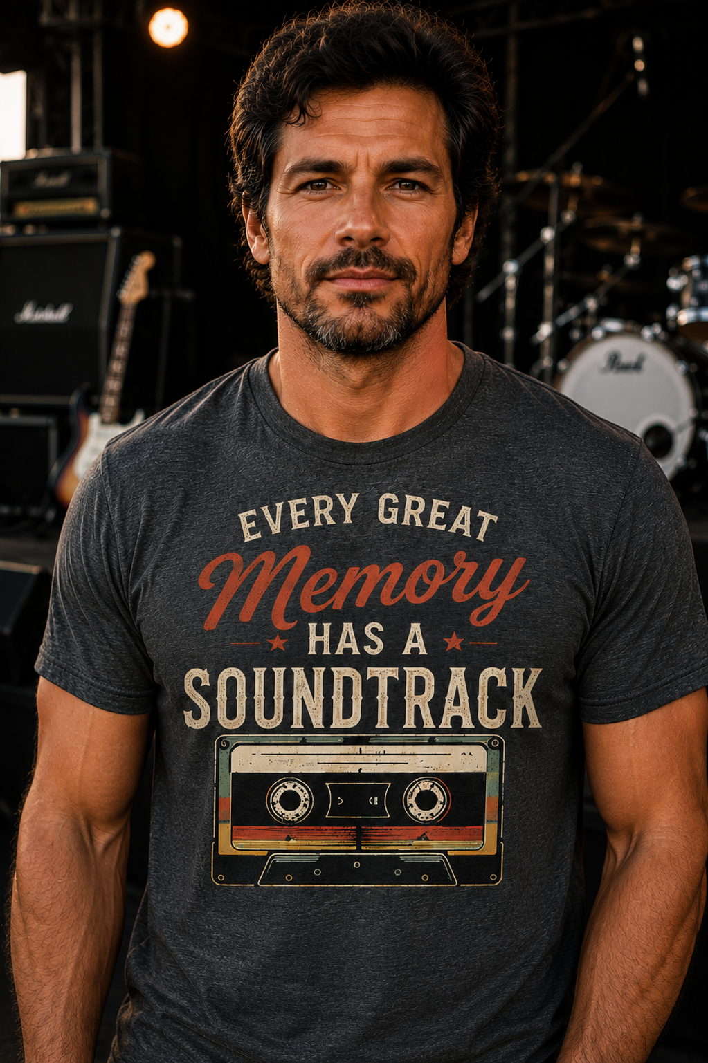Nostalgia | Every Great Memory Has a Soundtrack Retro Cassette T-Shirt