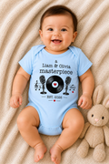 Personalized Baby Masterpiece Music Onesie (a)