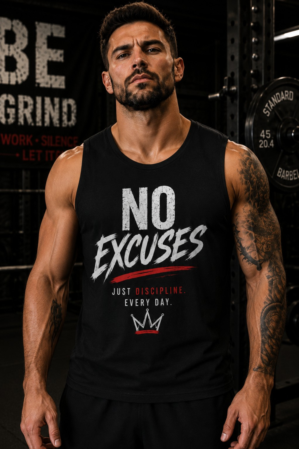No Excuses Men's Gym Tank Top