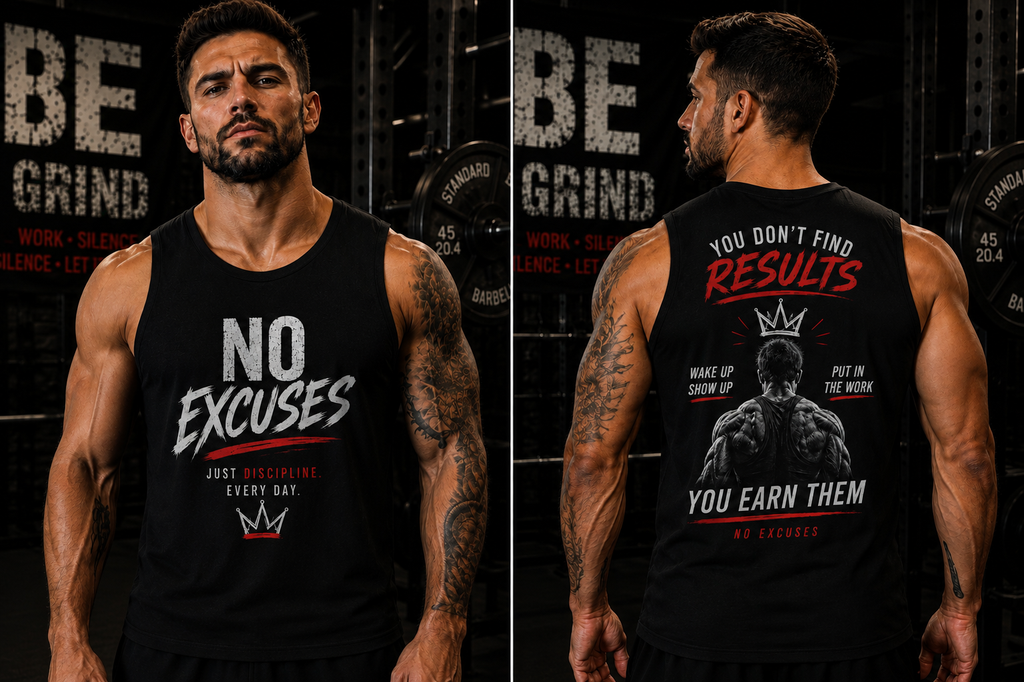 No Excuses Men's Gym Tank Top