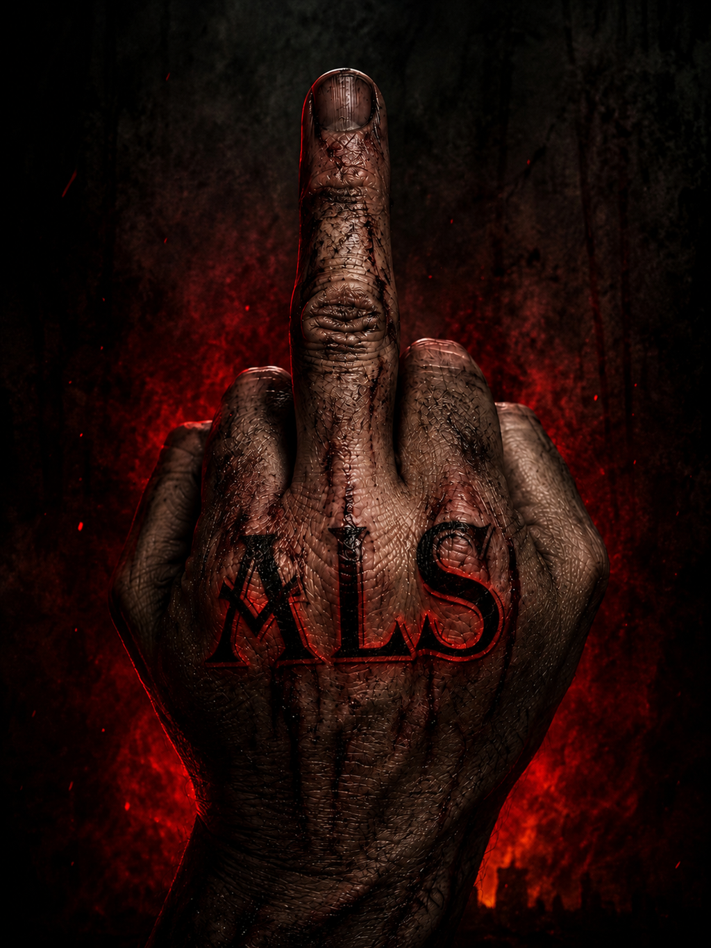 F*** ALS V-Neck T-Shirt