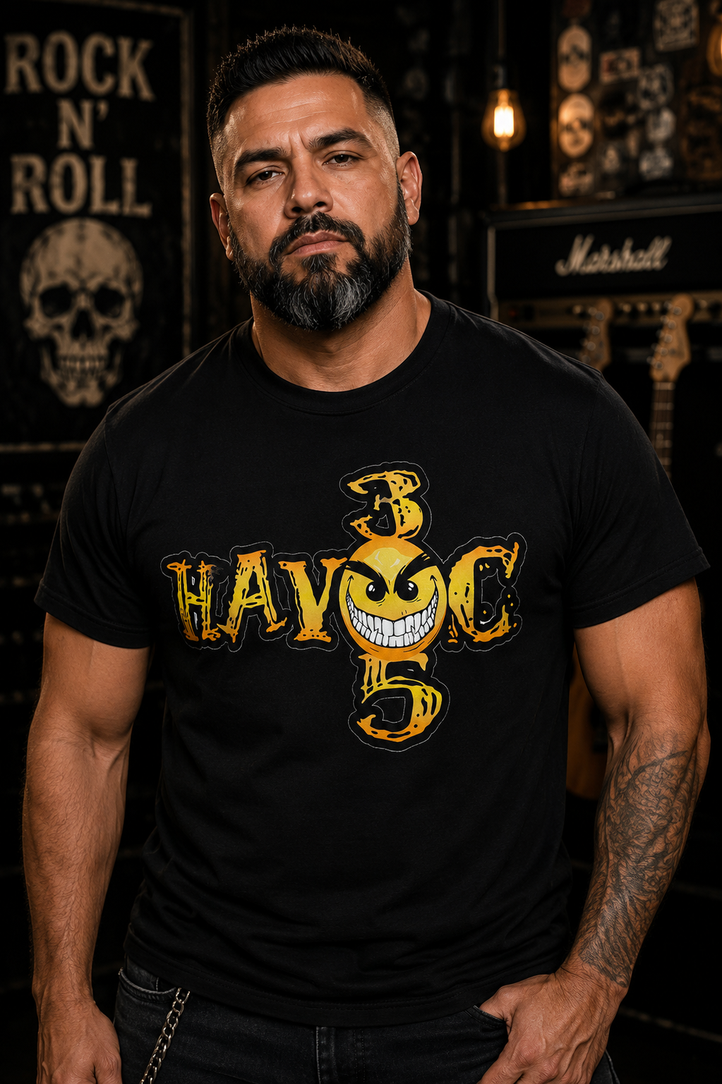 HAVOC 305 Smile Cross T-Shirt