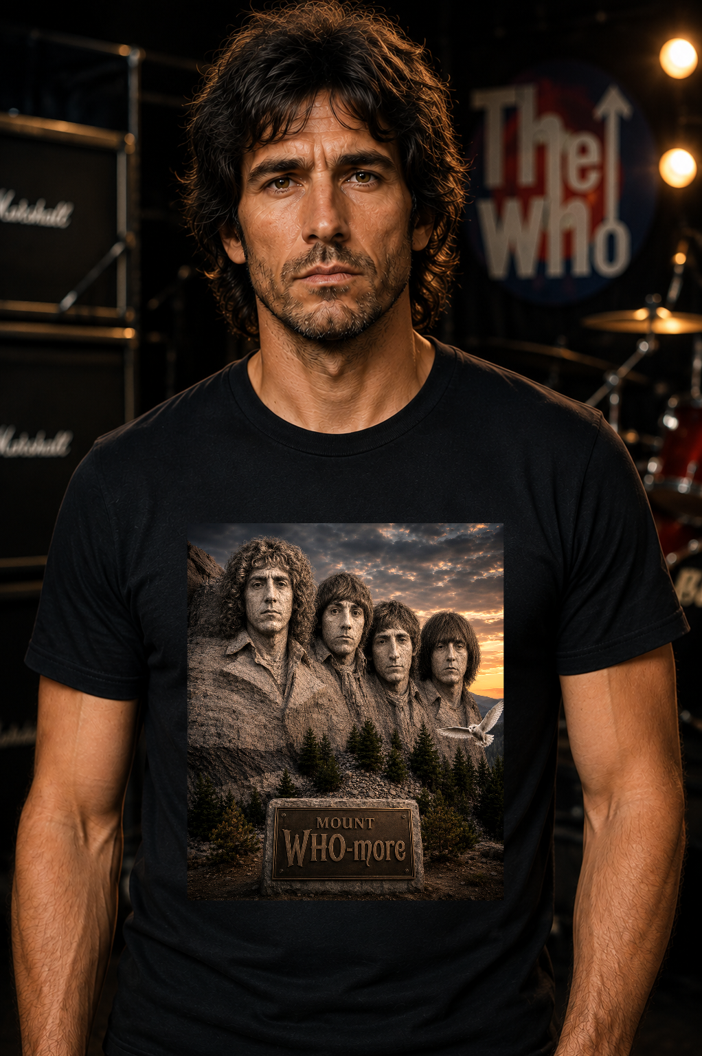 Mount WHO-more | Who Band Inspired T-Shirt | Classic Rock