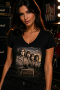 Mount WHO-more | Who Band Inspired V-Neck T-Shirt | Classic Rock