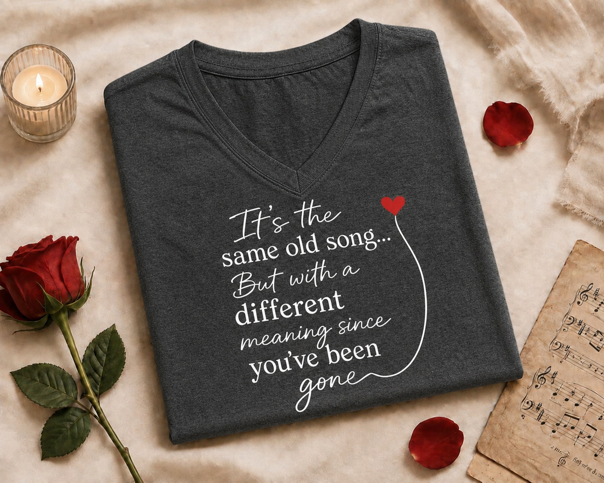Same Old Song, Different Meaning Women's V-Neck T-Shirt