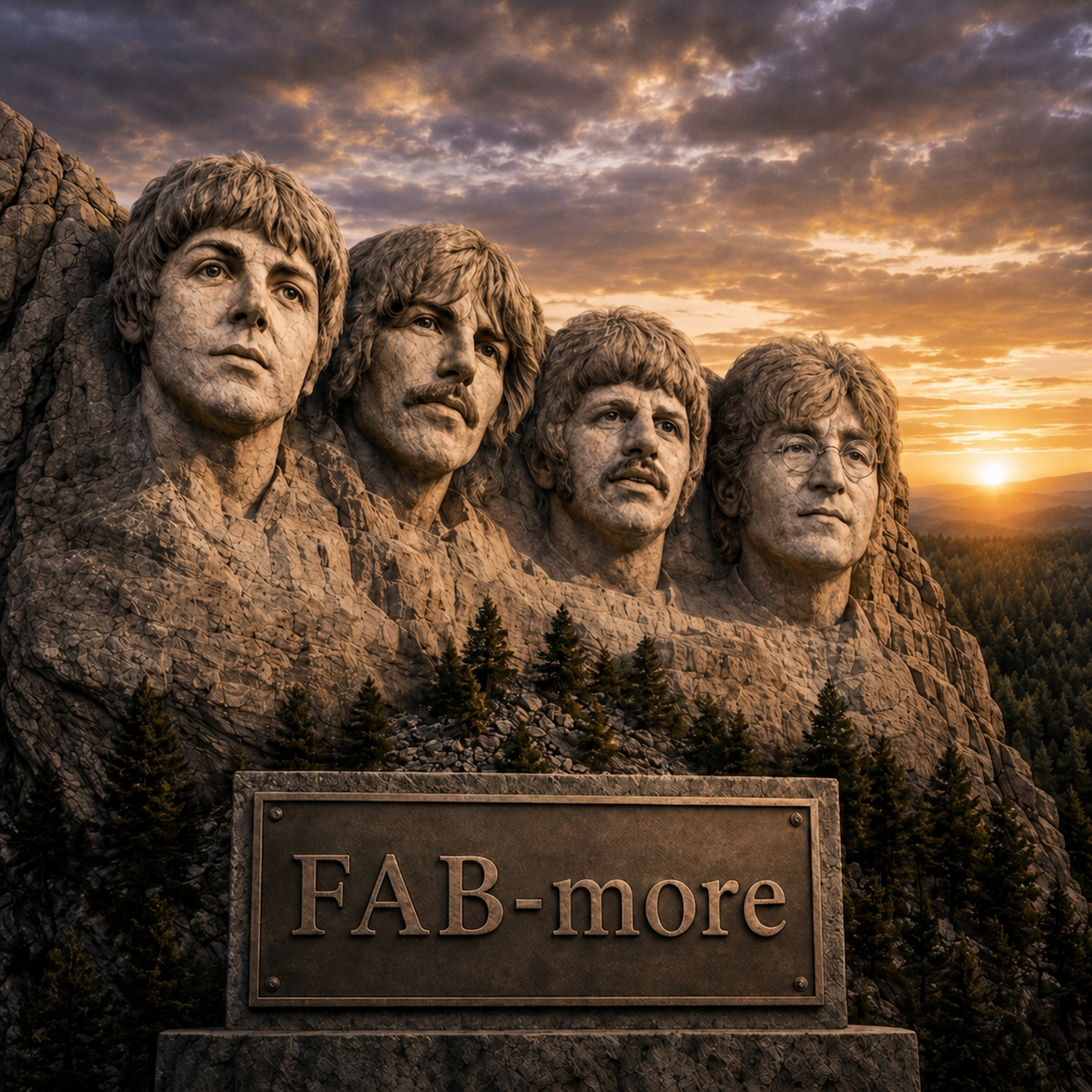 Mount Fab-More Beatles Inspired T-Shirt | Classic Rock