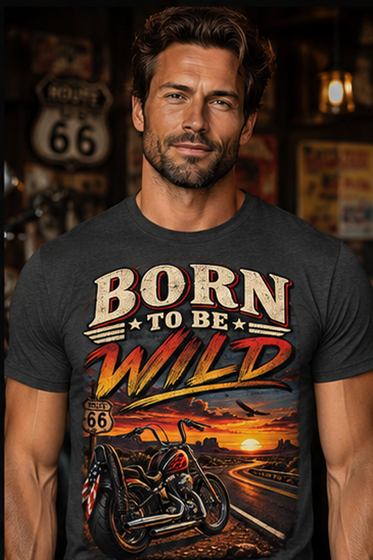 Nostalgia Born To Be Wild T-Shirt