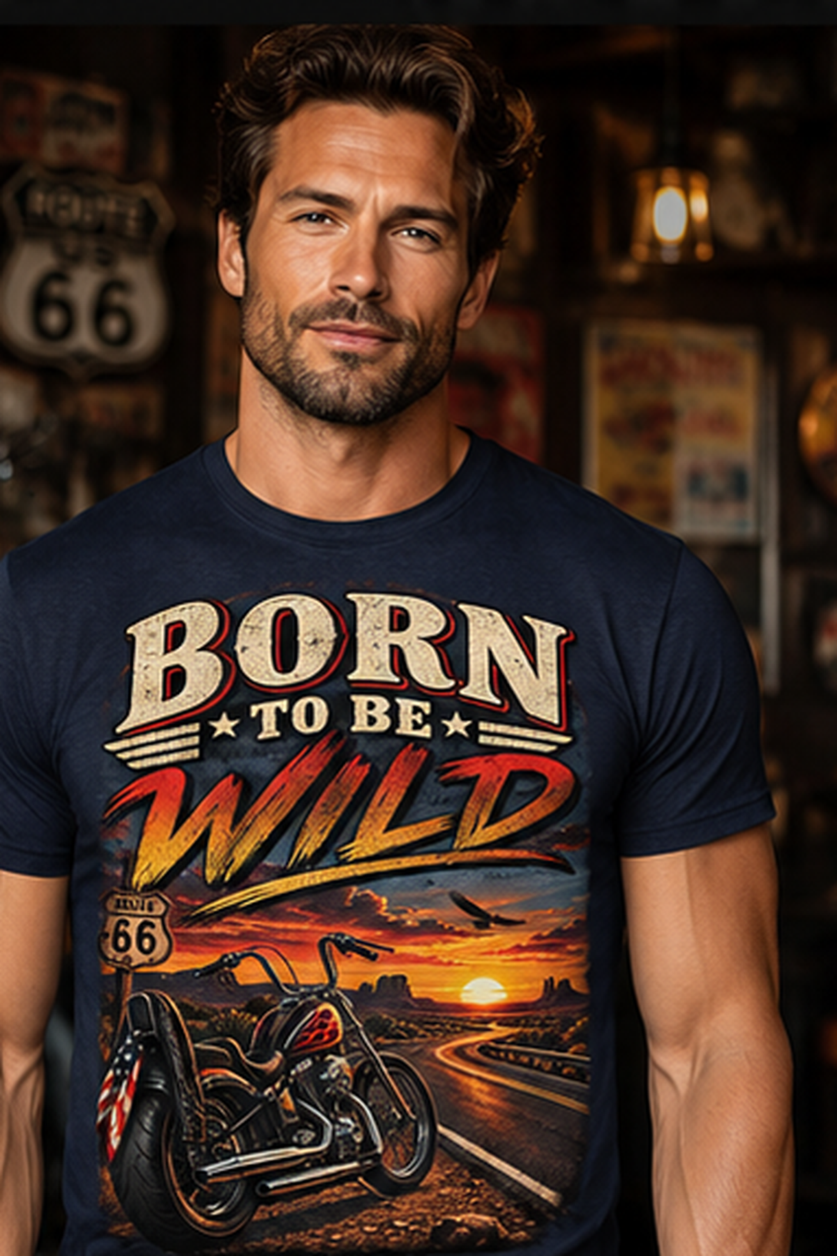 Nostalgia Born To Be Wild T-Shirt