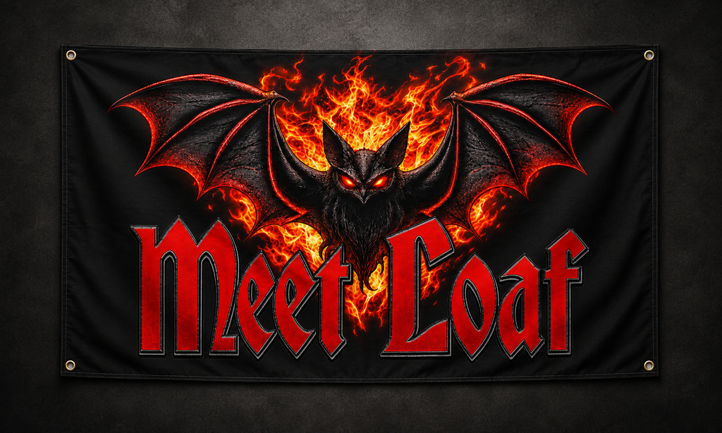 Meet Loaf Flag Banner