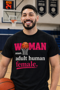 Woman Definition Basketball T-Shirt