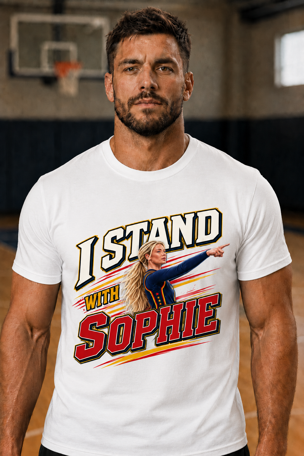 I Stand With Sophie Basketball T-Shirt