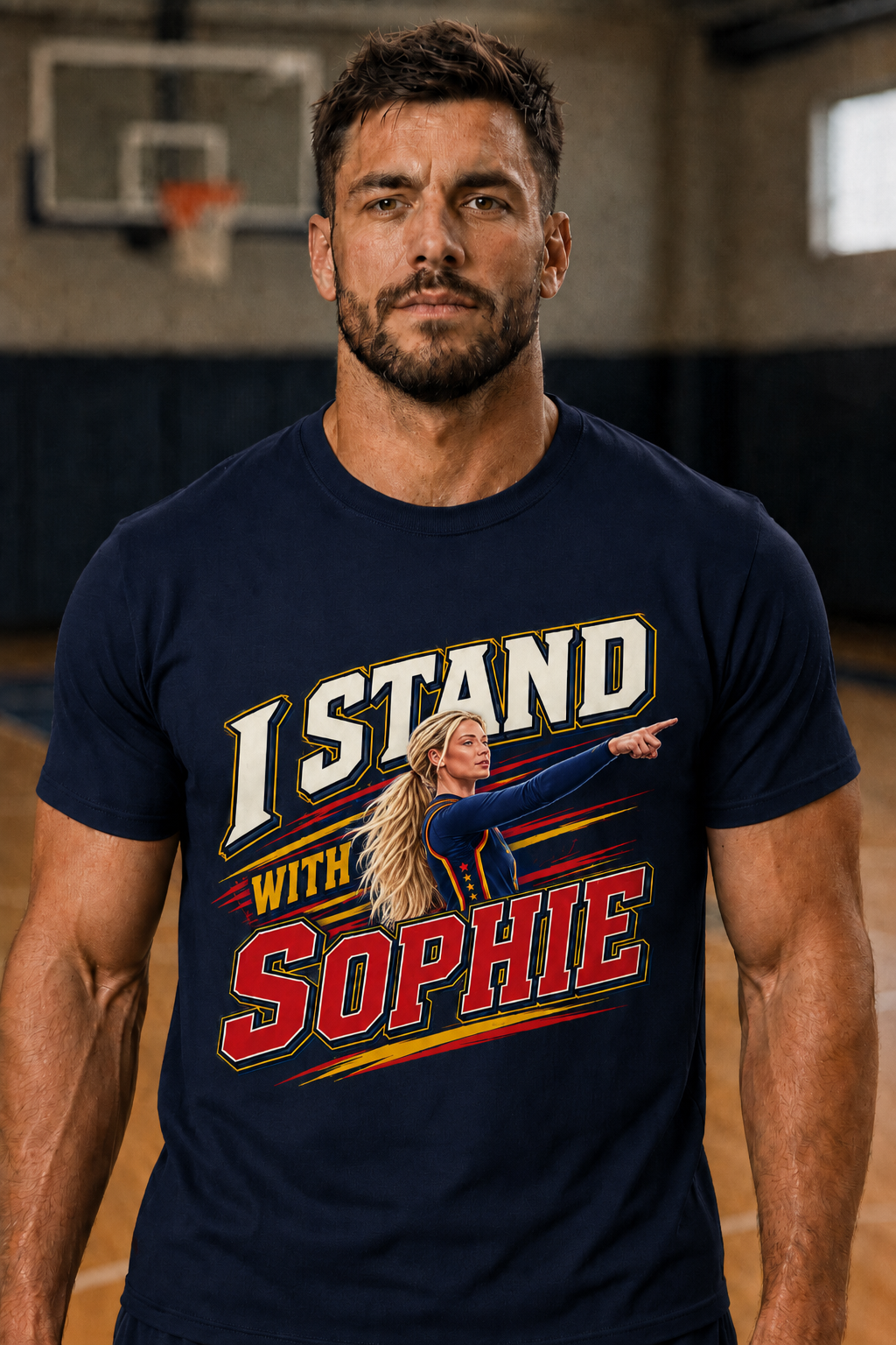 I Stand With Sophie Basketball T-Shirt