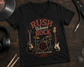 Rush Women Rock V-Neck T-Shirt | Rush-More