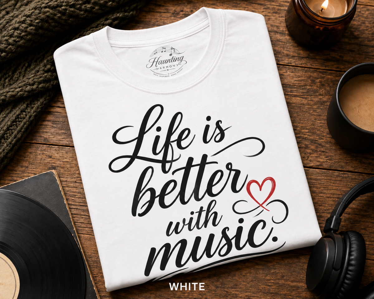 Life Is Better With Music T-Shirt