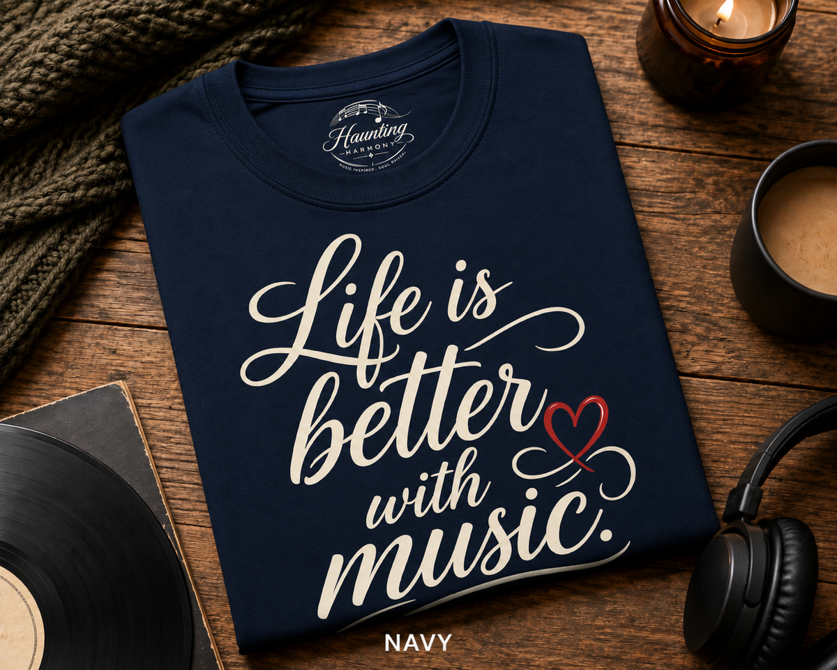 Life Is Better With Music T-Shirt
