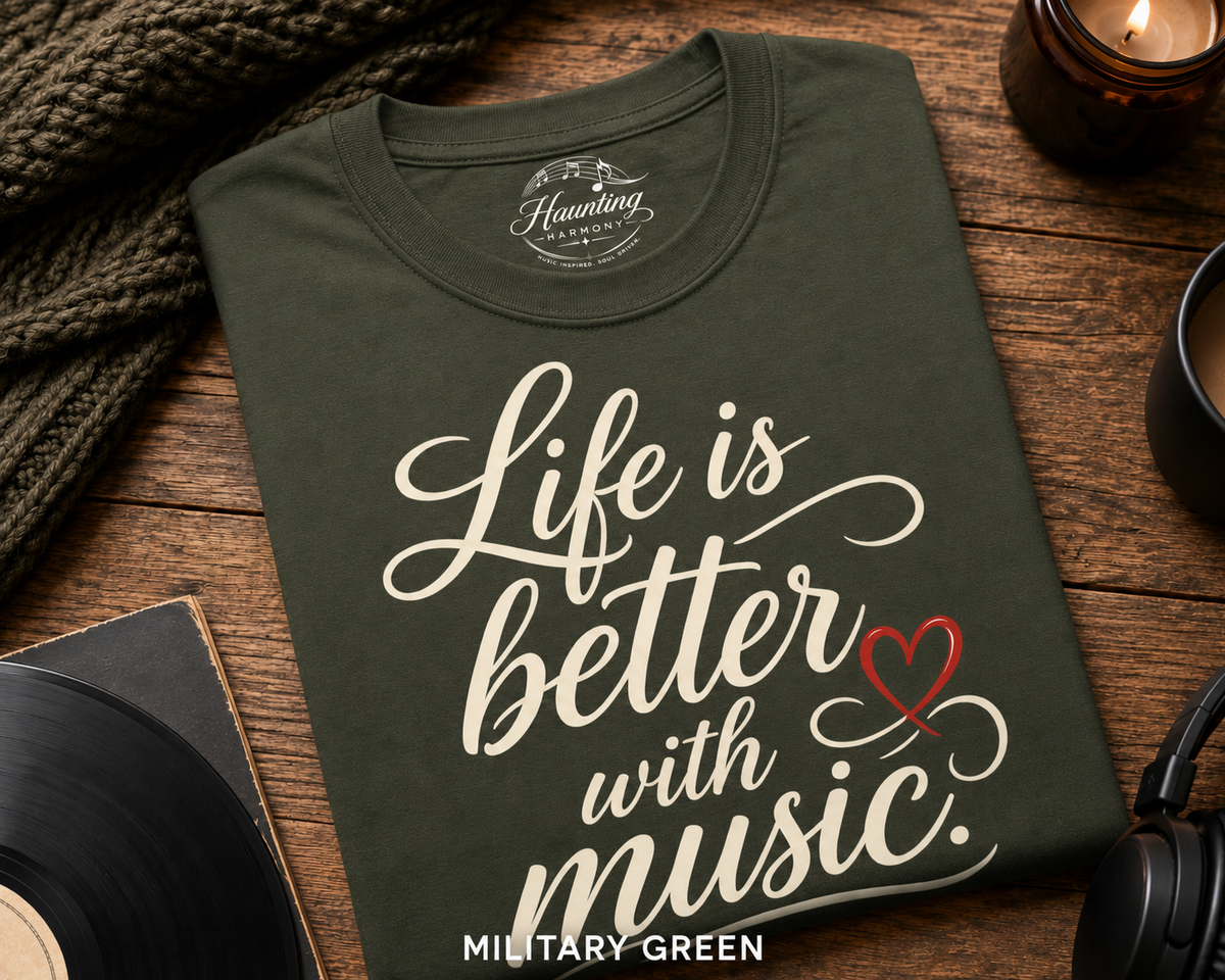 Life Is Better With Music T-Shirt