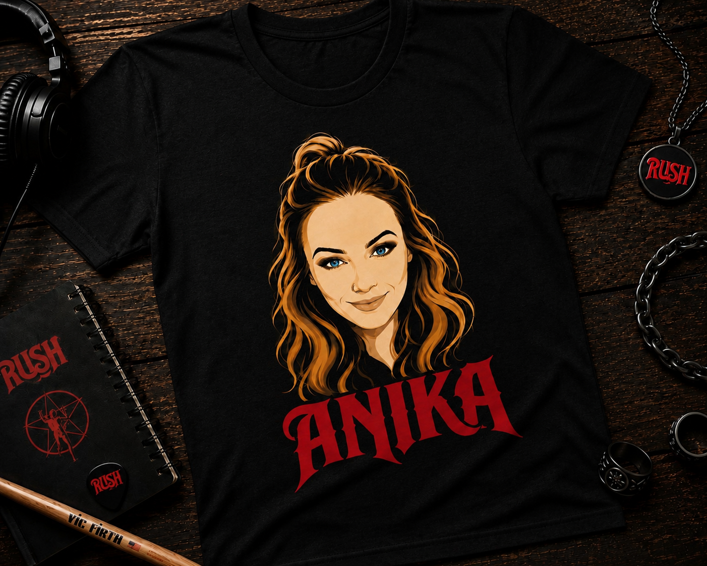 Anika T-Shirt | Rush-more