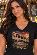 VH-MORE Rock Legends V-Neck T-Shirt