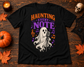 Haunting Every Note Ghost Singer Halloween T-Shirt