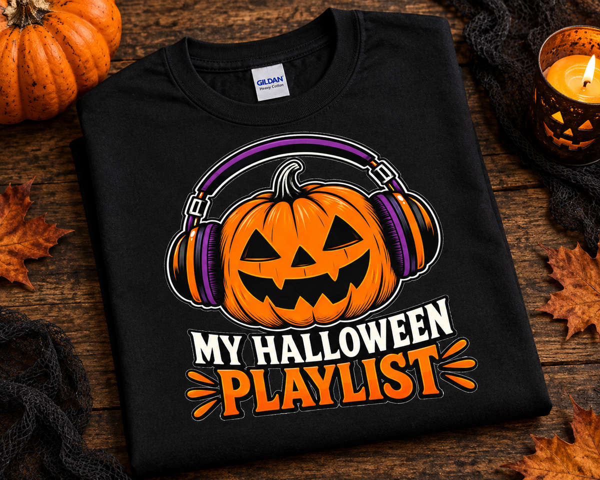 My Halloween Playlist Music T-Shirt
