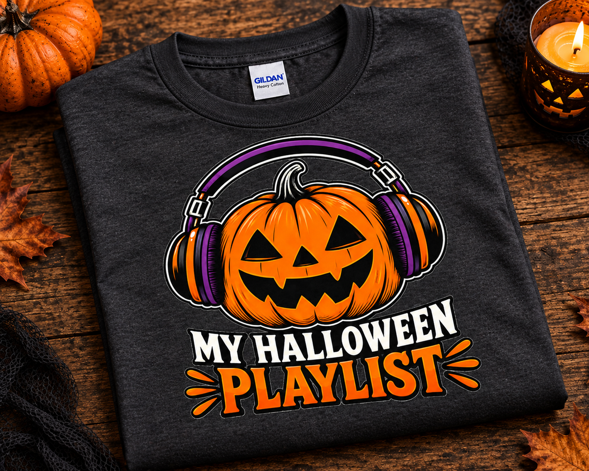 My Halloween Playlist Music T-Shirt