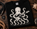 Monster Guitars - Kraken Octopus Guitarist T-Shirt | Ocean Music Tee