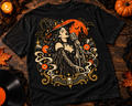Witch Singer Music Garment-Dyed T-Shirt | Vintage Halloween