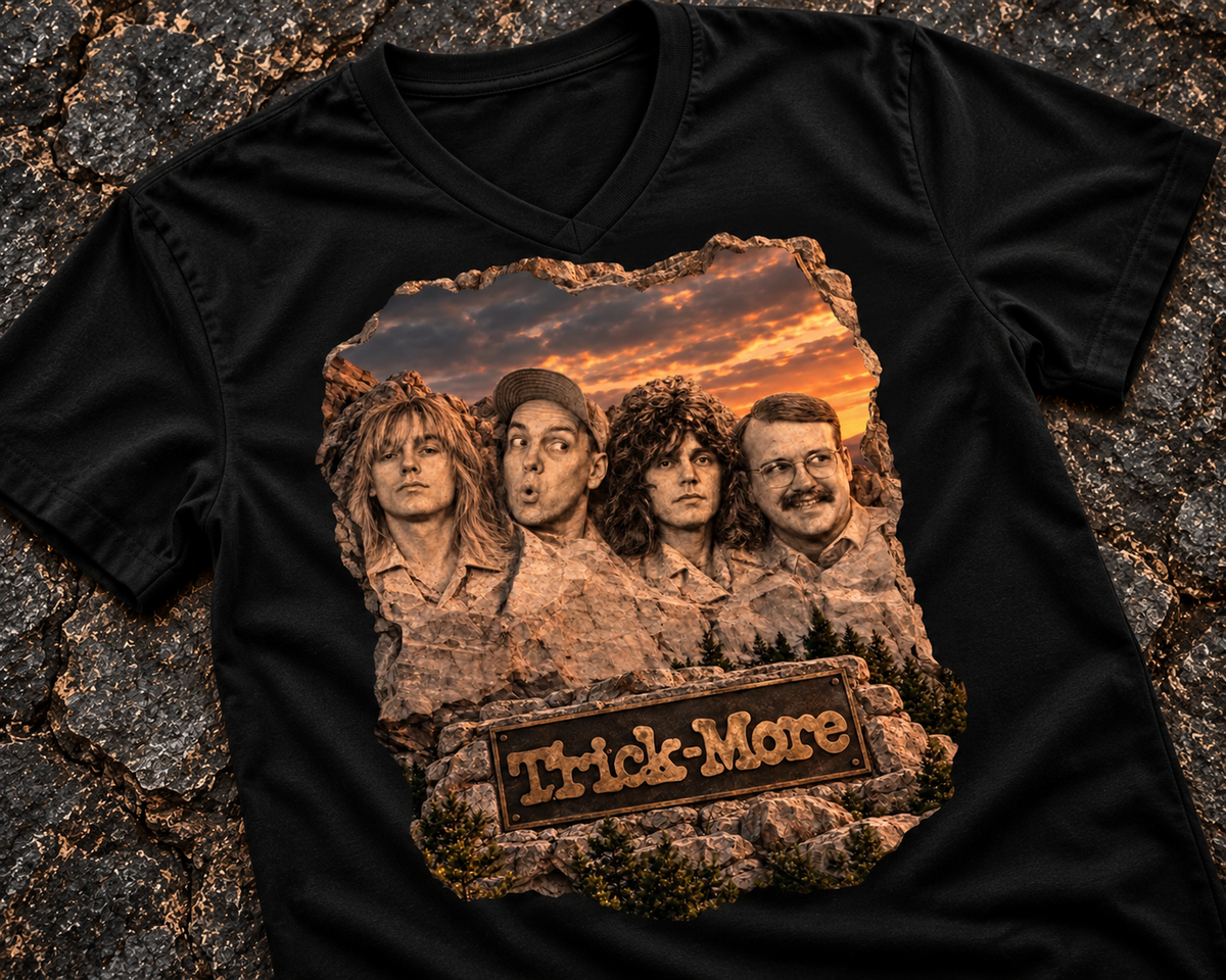 Trick-More Women’s V-Neck T-Shirt | Classic Rock
