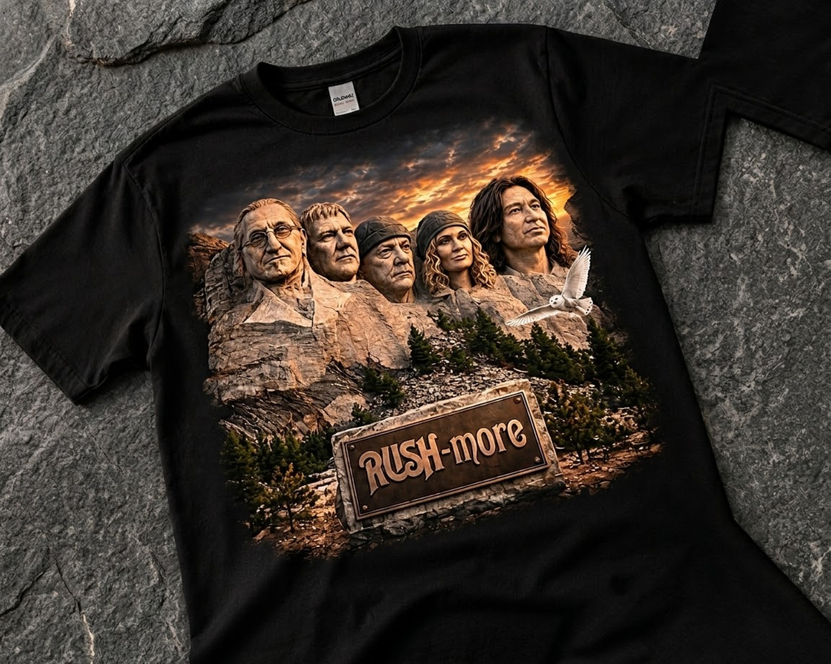 Rush-More Rock Band Tribute T-Shirt with Loren, Classic Rock