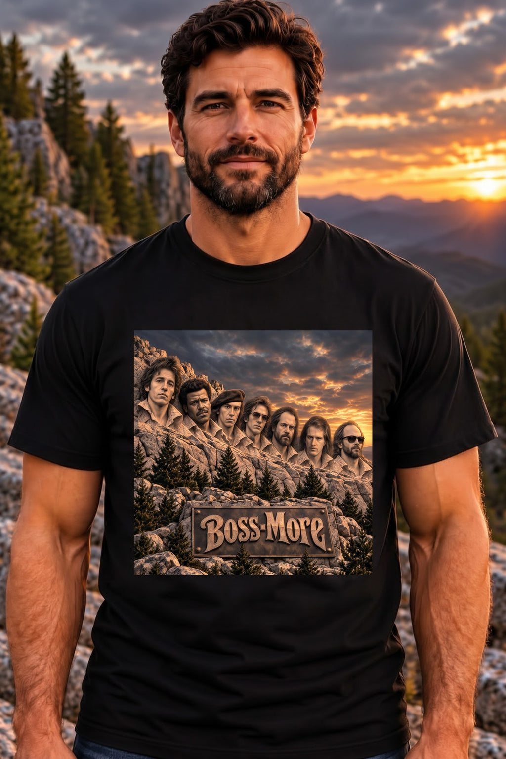 Boss-More Classic Rock Graphic T-Shirt | Classic Rock