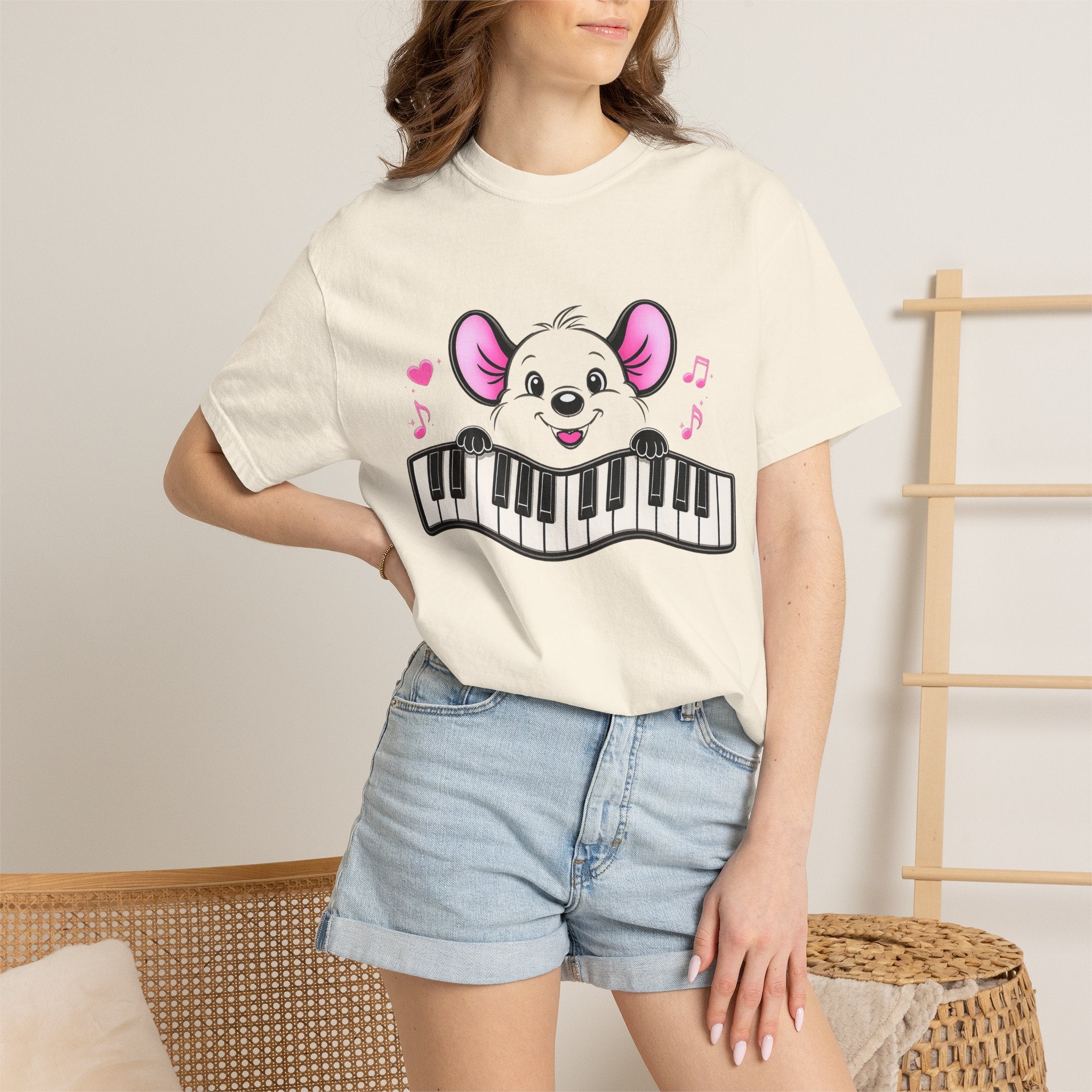 Music Mouse Piano Keyboard Shirt