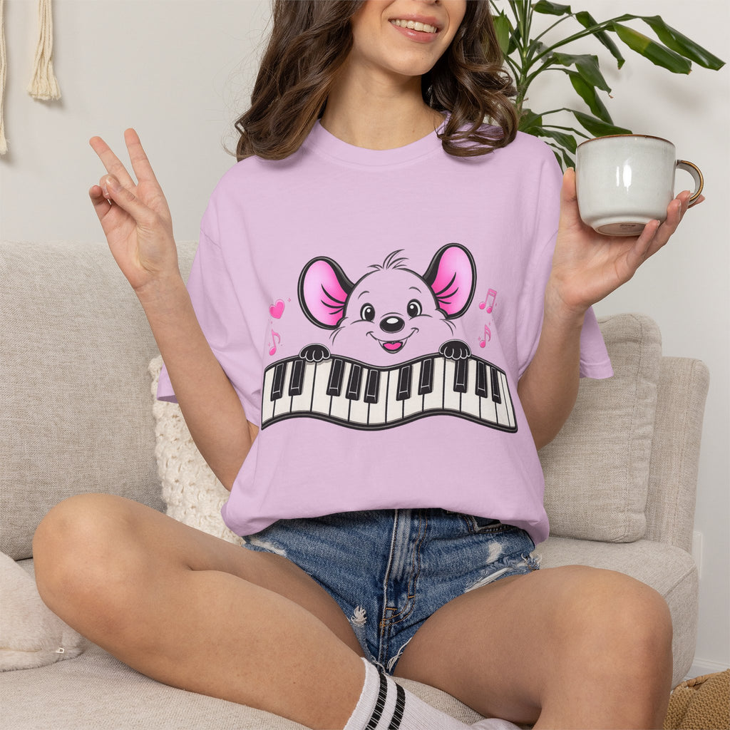 Mouse Piano Keyboard Shirt