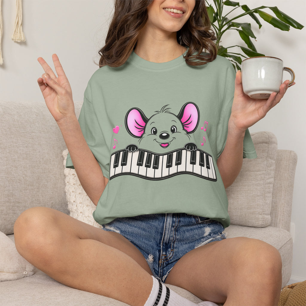 Mouse Piano Keyboard Shirt