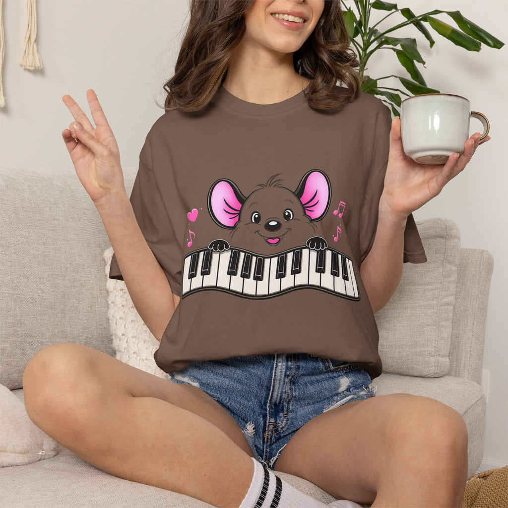 Mouse Piano Keyboard Shirt