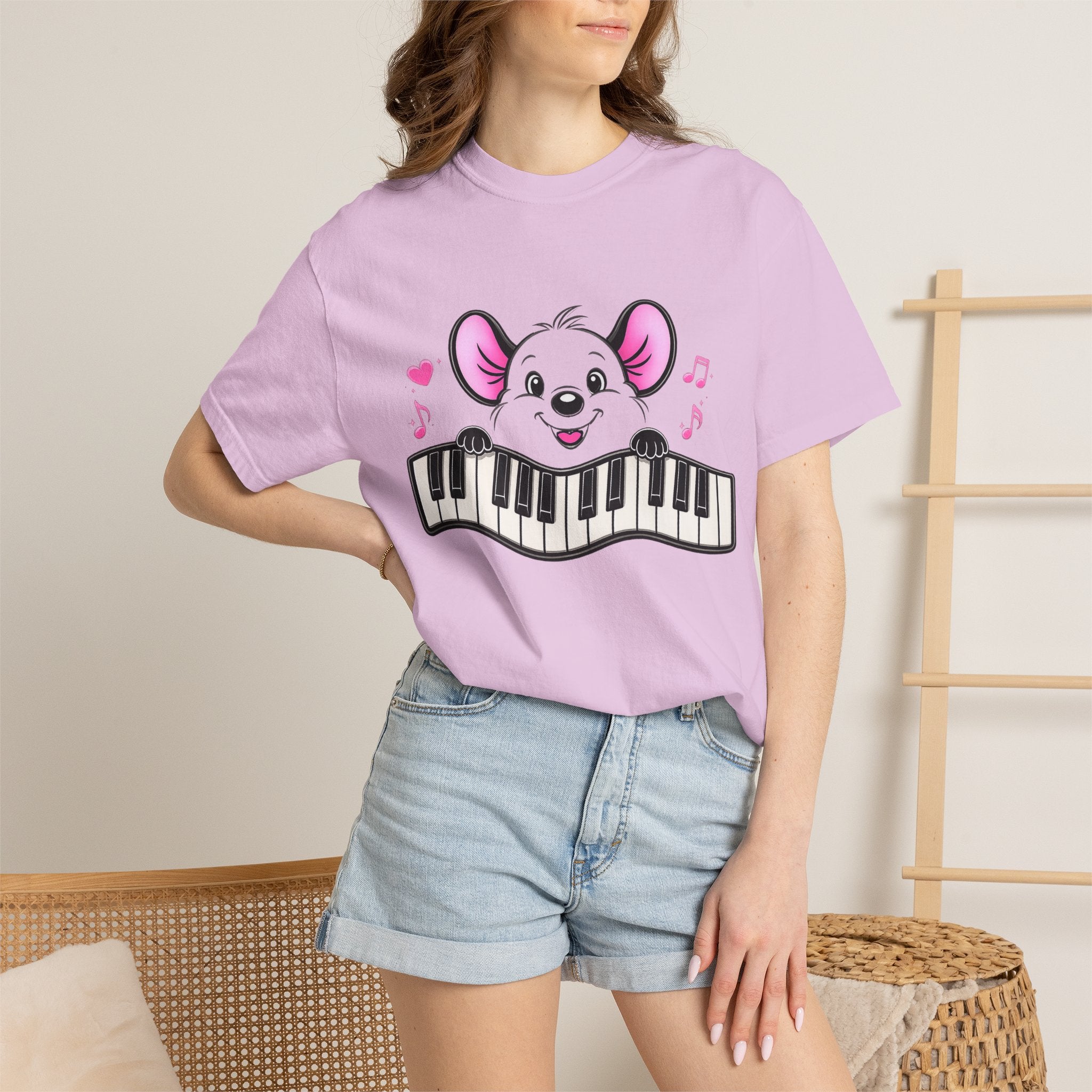 Music Mouse Piano Keyboard Shirt