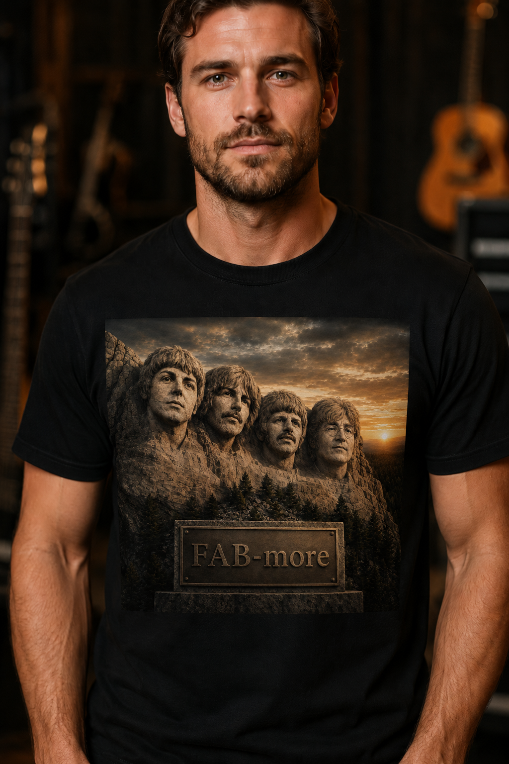 Mount Fab-More Beatles Inspired T-Shirt | Classic Rock