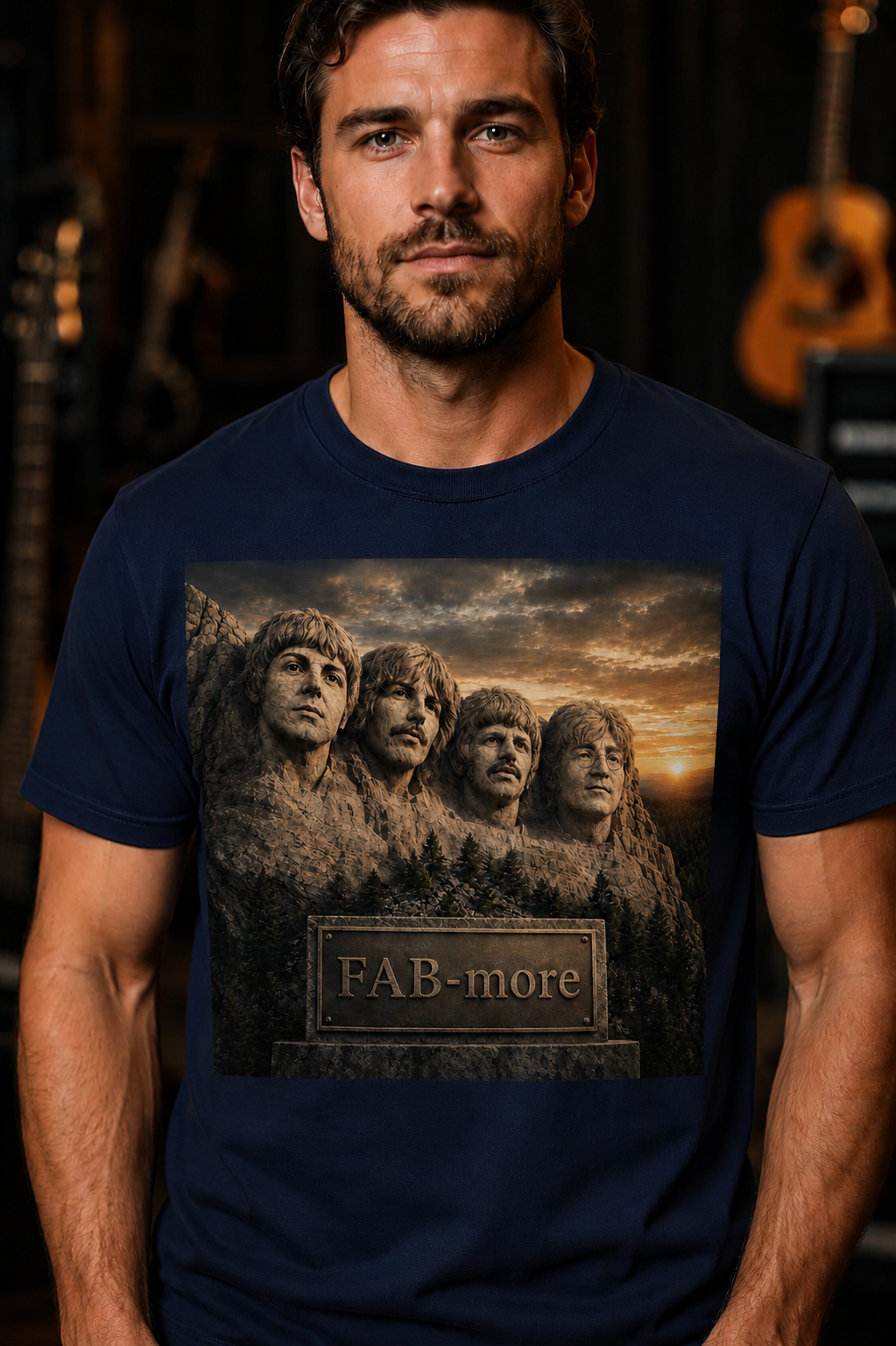 Mount Fab-More Beatles Inspired T-Shirt | Classic Rock